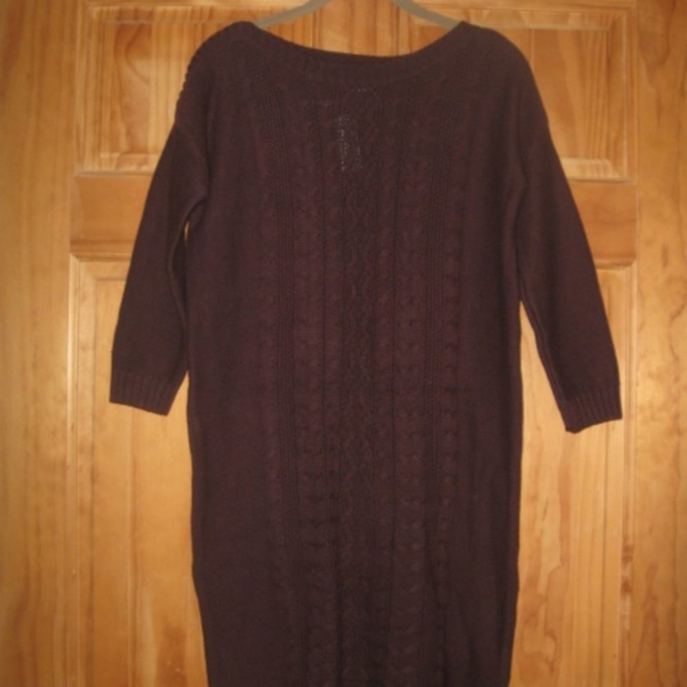 Old Navy Burgundy Sweater Dress